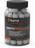 Byrna Kinetic Projectiles - Reusable Hard Plastic Rounds for Training & Self Defense | 0.68 Caliber (95 Count)