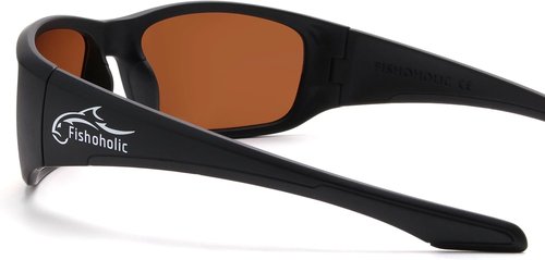 Fishoholic Pro Series Polarized Fishing Sunglasses - UV400 Protection for Ultimate Comfort