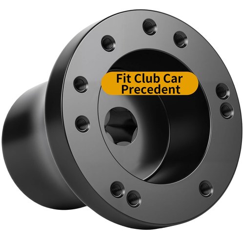 Club Car Steering Wheel Adapter Hub for Club Car Precedent/Tempo/Onward Golf Carts with 5-6 Holes Golf Cart Steering Wheel