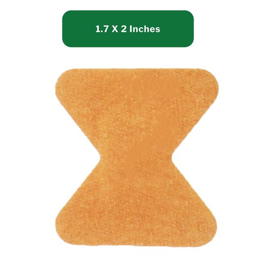 McKesson Adhesive Bandages, Sterile Fabric Digit Fingertip, Tan, 1.7 in x 2 in, 100 Count, 1 Pack