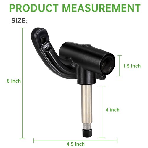 10L0L Golf Cart Driver Side Spindle Assembly Compatible with EZGO RXV 2008-up Golf Cart Model, Replace OEM# 607413, 601413