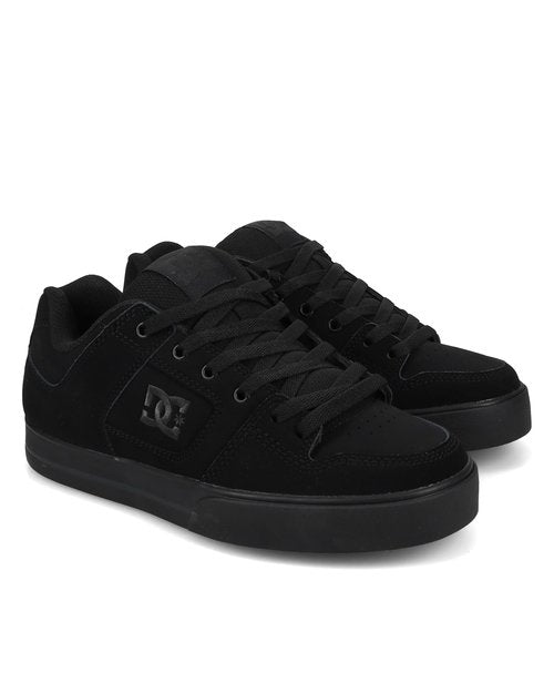DC Men's Pure Skate Shoe,Black/Pirate Black,11 M US