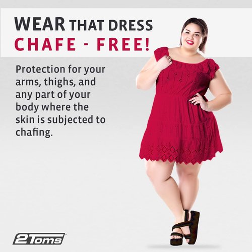 2Toms SportShield Xtra, Soothing All Day Anti-Chafe Prevention, Waterproof Protection from Thigh Chafing and Skin Irritation, 1.5 Ounce Bottle