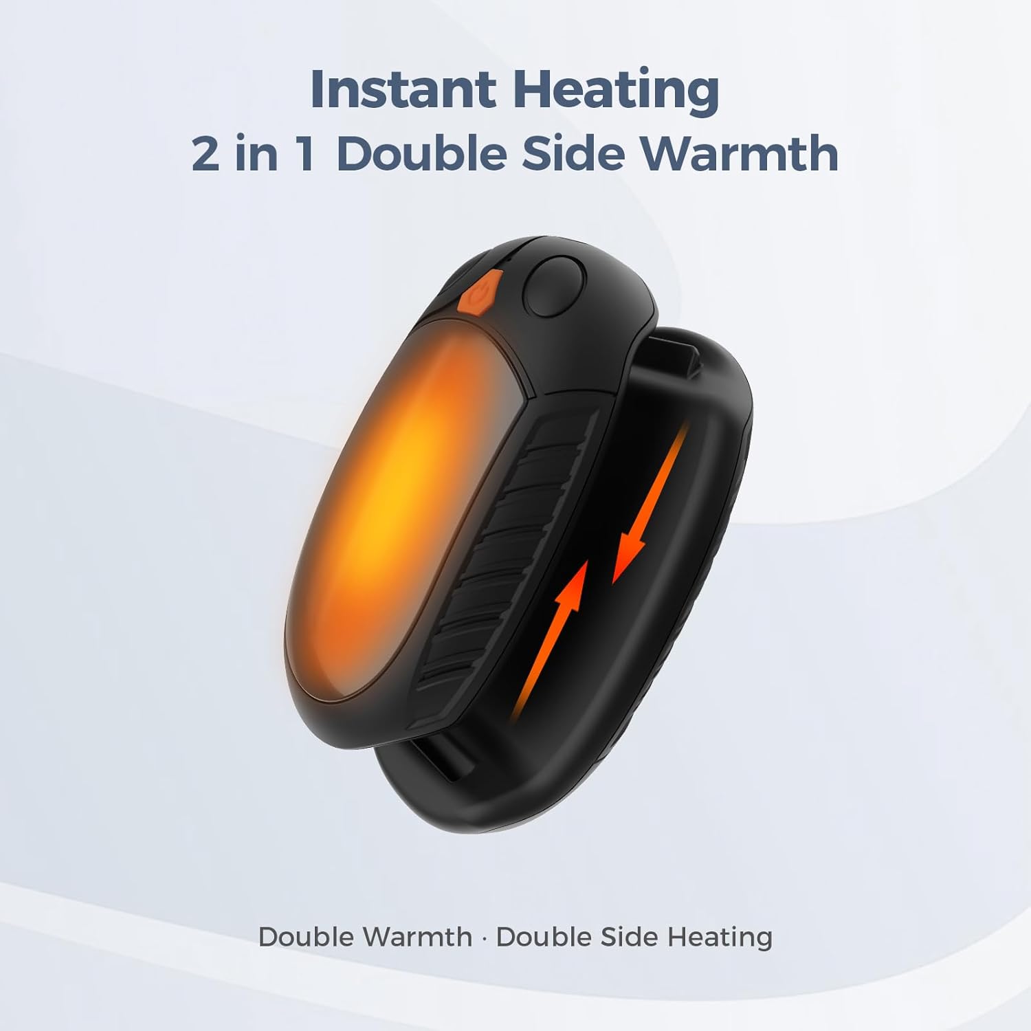 Skiennix Rechargeable Hand Warmers - AI Temperature Control | Portable Electric Warmers, 2-Pack for Outdoor Activities