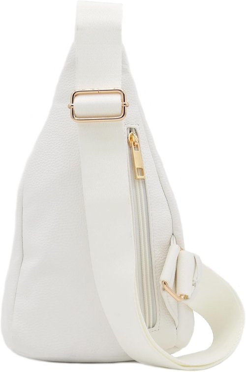 FashionPuzzle Compact Triangle Sling Bag - Stylish & Versatile Design for Everyday Use
