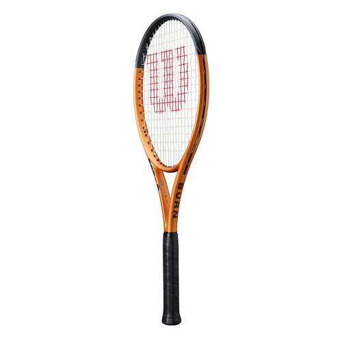 Wilson Burn V6 100LS Tennis Racket - Orange, Grip Size 1-4 1/8"