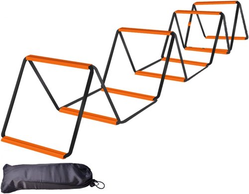 Menolana Agility Ladder - Foldable Football Footwork Training Equipment for Speed & Balance