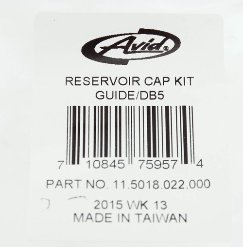 SRAM Reservoir Cap Kit Guide R/RS/RSC/DB5 (Including Cap Bladder and Hardware), 11.5018.022.000