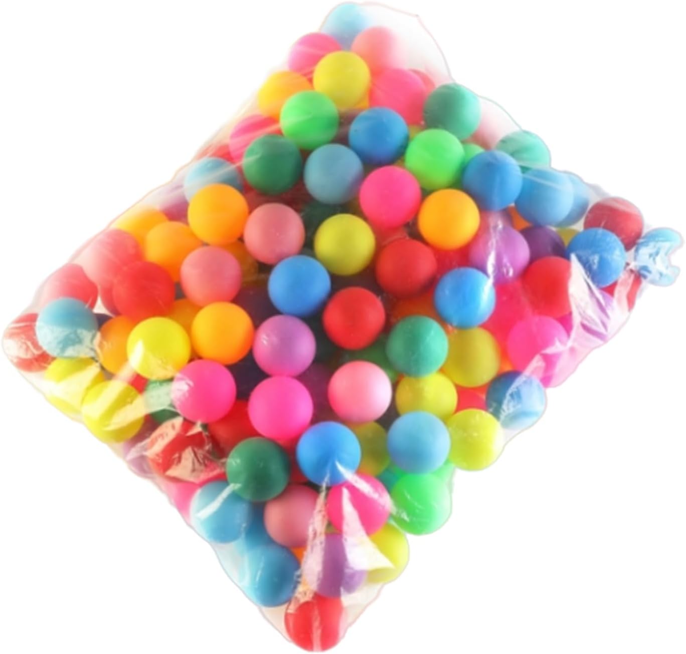 Colorful Table Tennis Balls by [Brand Name] - 50 Pcs Washable Ping Pong Balls for Art & Party Decor