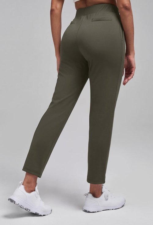 Alaroo Women's Golf Pants - Athletic Stretch Joggers with Pockets | 7/8 Ankle Casual Travel Wear