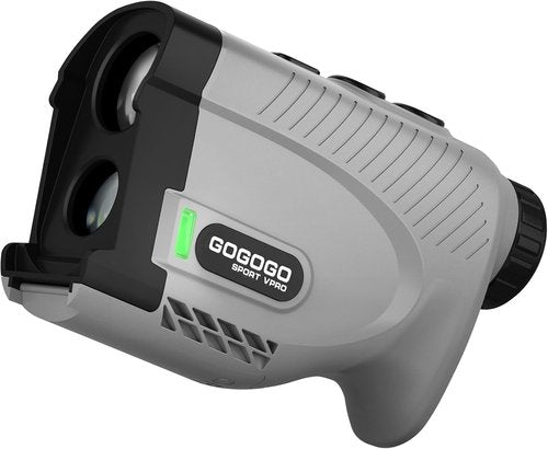 Gogogo Sport Vpro Gen 2 Golf Laser Rangefinder - Ultra-Clear Optics, 1200Y Range, Dual Power | Flaglock & Slope Features