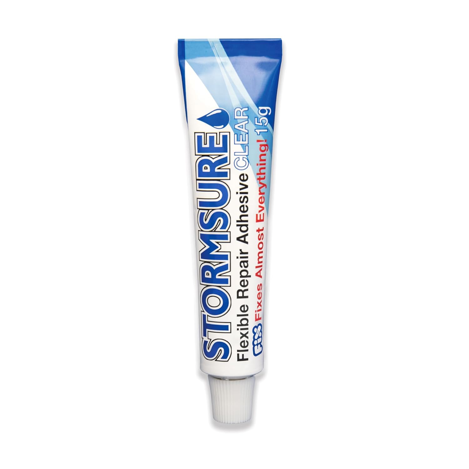 Stormsure Flexible Repair Adhesive - Heavy Duty Waterproof & Ultra-Durable 15g Clear