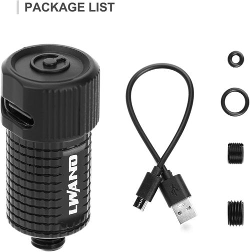 LWANO Rechargeable Bow Sight Light - 3 Brightness Levels for Enhanced Hunting Accuracy
