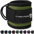 Gymreapers Ankle Straps - Adjustable Neoprene Leg Straps for Cable Machine Glute Workouts