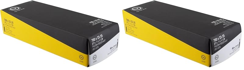 Sunlite Thorn-Resistant Presta Valve Tube 700 x 20-25, 48mm (Pack of 2)