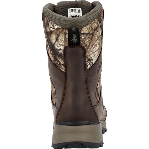 ROCKY Trophy Series 800G Insulated Outdoor Boot, Realtree Apx, Size 10(M)
