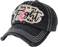 Regine Switzerland Pink Ribbon Baseball Cap - Adjustable Cotton Hat for Breast Cancer Awareness