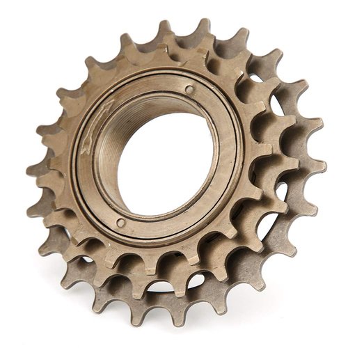 3 Speed Flywheel, Durable Metal Construction for Mountain and Road Bikes, 16/19/22T Replacement Part for Cyclists Touring Commuting Uphill Riding