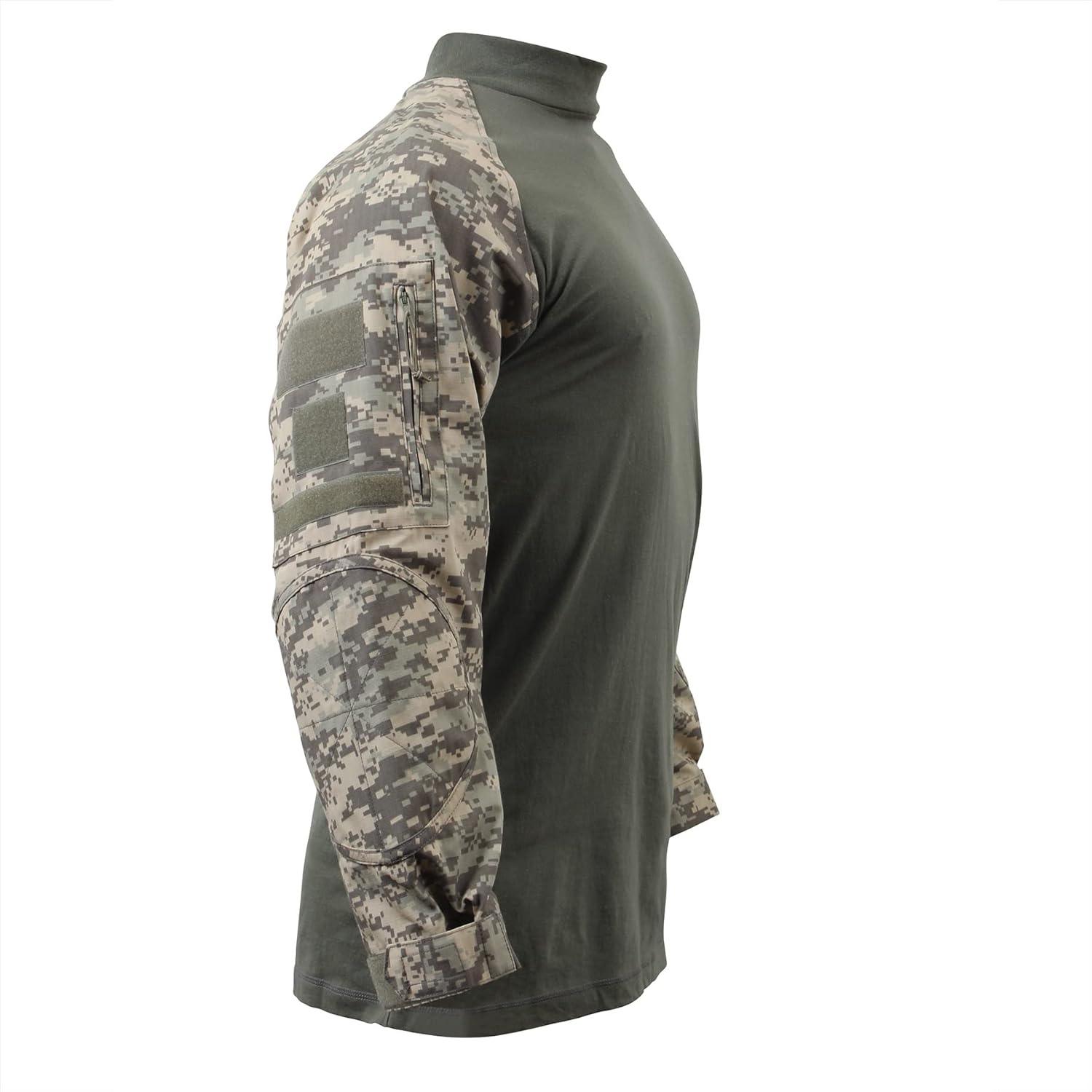 Rothco Tactical Combat Shirt - Lightweight Military Base Layer with Zip Pockets | Perfect for Airsoft & Paintball