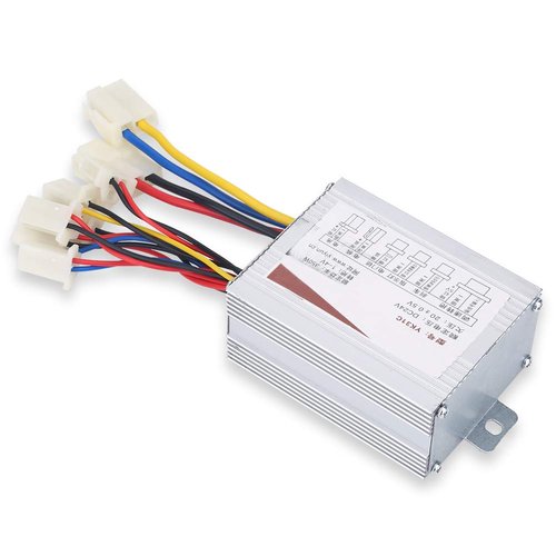 Bike Brushed Controller, 24V 350W Sensitive Steady Electric Motor Controller Replacement Parts Brushed Speed Controller for Electric Bicycle Scooter Equipment