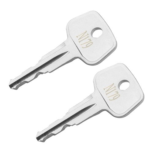 Hugexpen N179 Key Replacement for Thule Rack Core, Key Cylinder for Bike Rack Lock, Roof Cargo Lock, Roof Rack Locks, Cross Bars, Towers, Ski Rack Etc