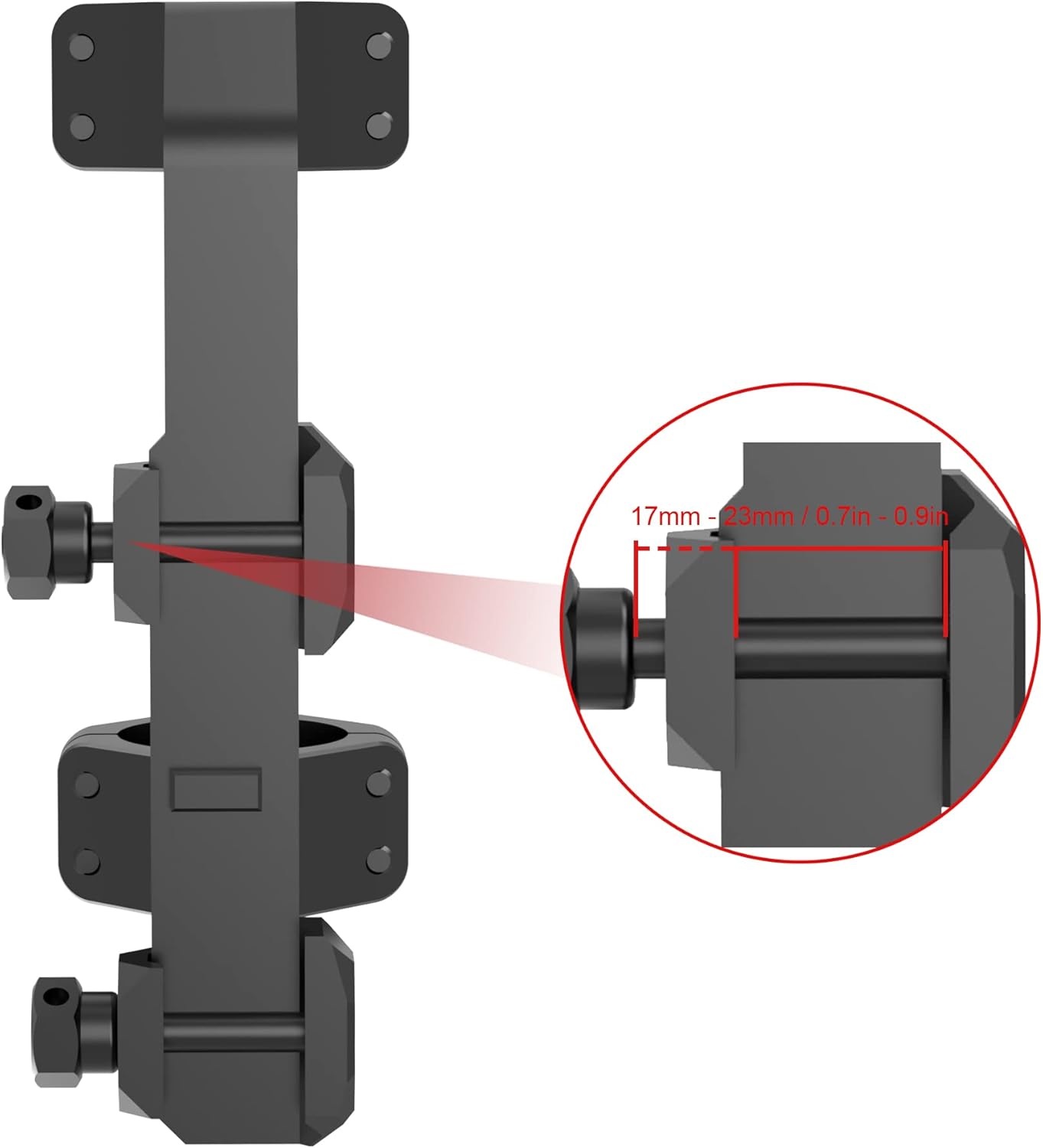 Victoptics 30mm Picatinny Scope Mount - Extended Design for Enhanced Stability and Precision