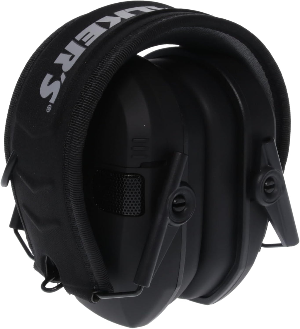 Walker’s Razor Slim Electronic Muff - Noise-Canceling Hearing Protection | Lightweight & Comfortable