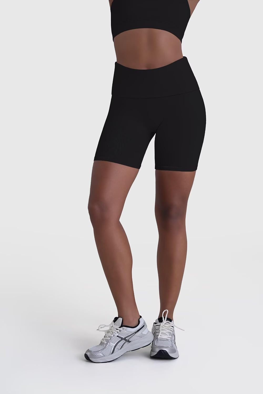 Sunzel High Waisted Biker Shorts - Tummy Control Compression for Women | Athletic Yoga Gym Wear