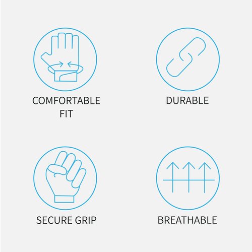 Avantic Pickleball Gloves for Men & Women, Fingerless Glove Right or Left Hand – Padel Tennis & Pickleball Gear + Accessories