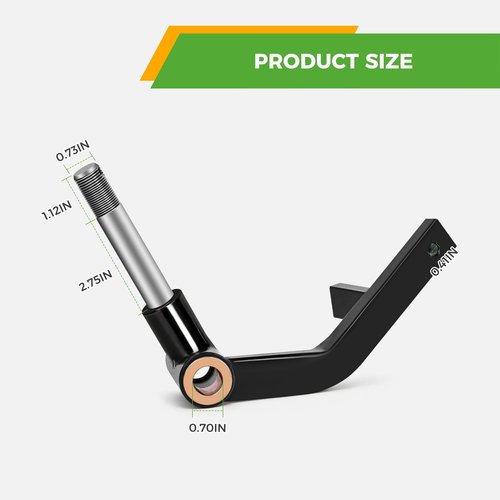 10L0L Golf Cart Spindle Passenger Side Fits Club Car DS Gas Electric Golf Cart Years 1981-2003 1010347