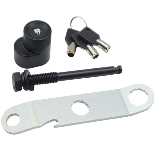 QHHR Trailer Hitch Lock with Wrench for Thule T2 Doubletrack Vertex Roadway Parkway