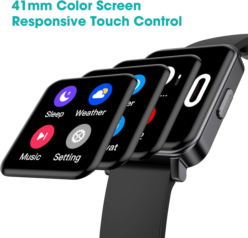 Skiennix Pedometer Watch - Senior-Friendly Waterproof Fitness Tracker with Step Counter & Sleep Monitor