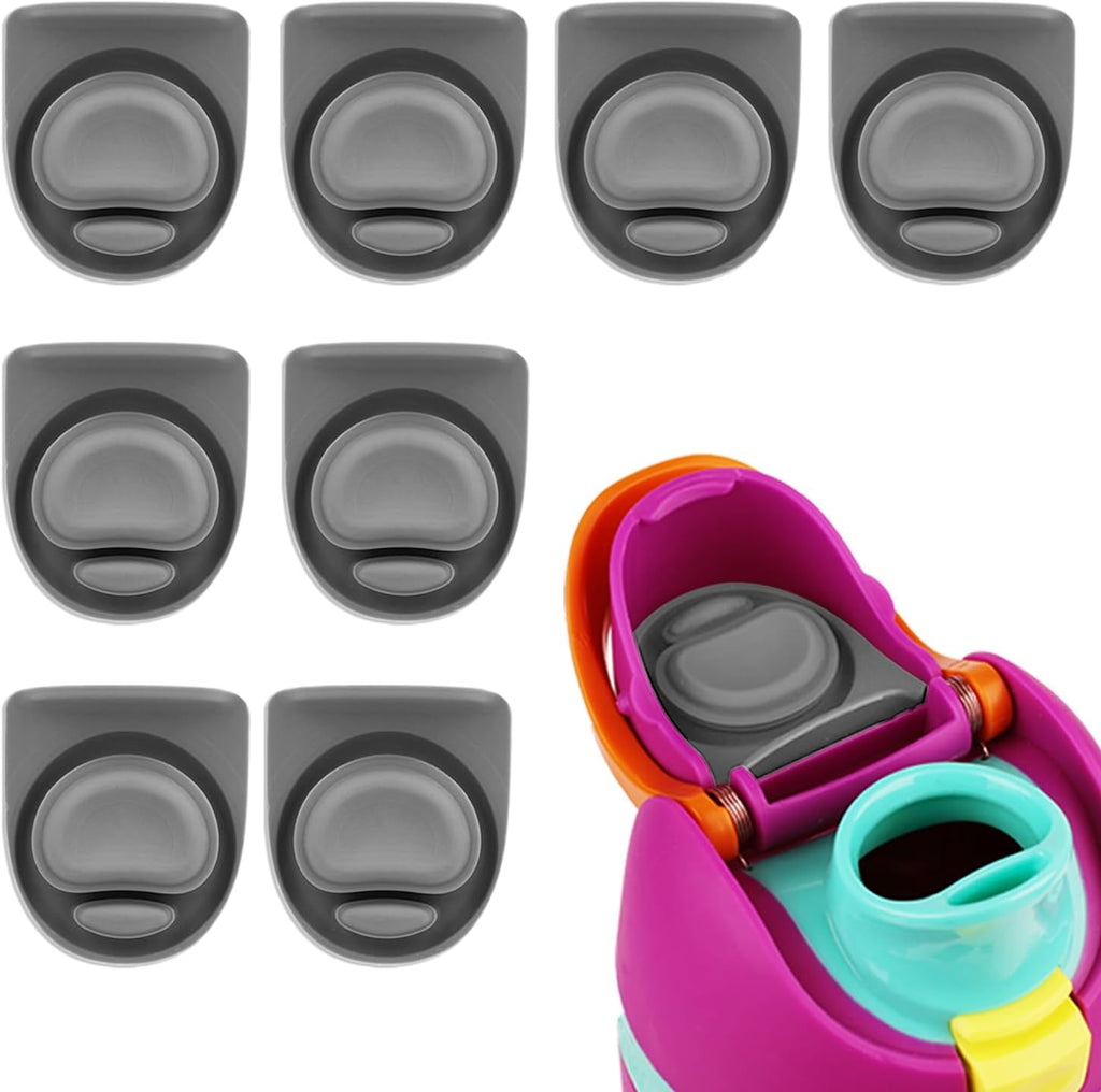 Owala Water Bottle Lid Replacement - 8-Pack BPA-Free Silicone Stoppers for 24oz & 32oz Bottles
