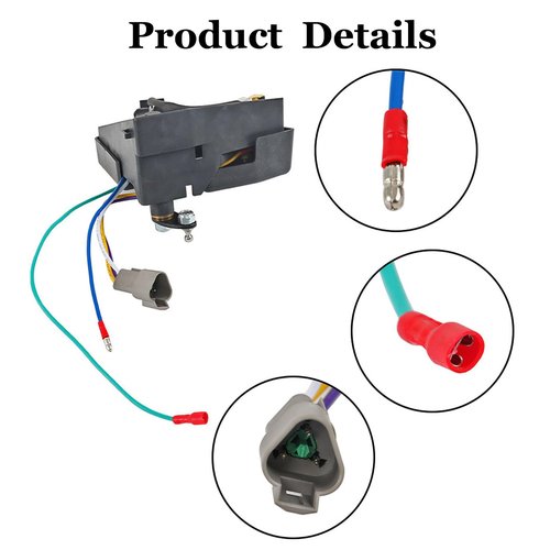 waltyotur 48V Golf Cart V-Glide Wiper Switch Replacement for Club Car DS 48 Volt 2000-2004 Golf Carts Replaces 101932001