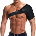 XiangAi Shoulder Brace for Men & Women - Adjustable Compression Support for Rotator Cuff & Arthritis Pain Relief, Shoulder Injury Stabilizer, Universal Fit Left/Right (Black L)