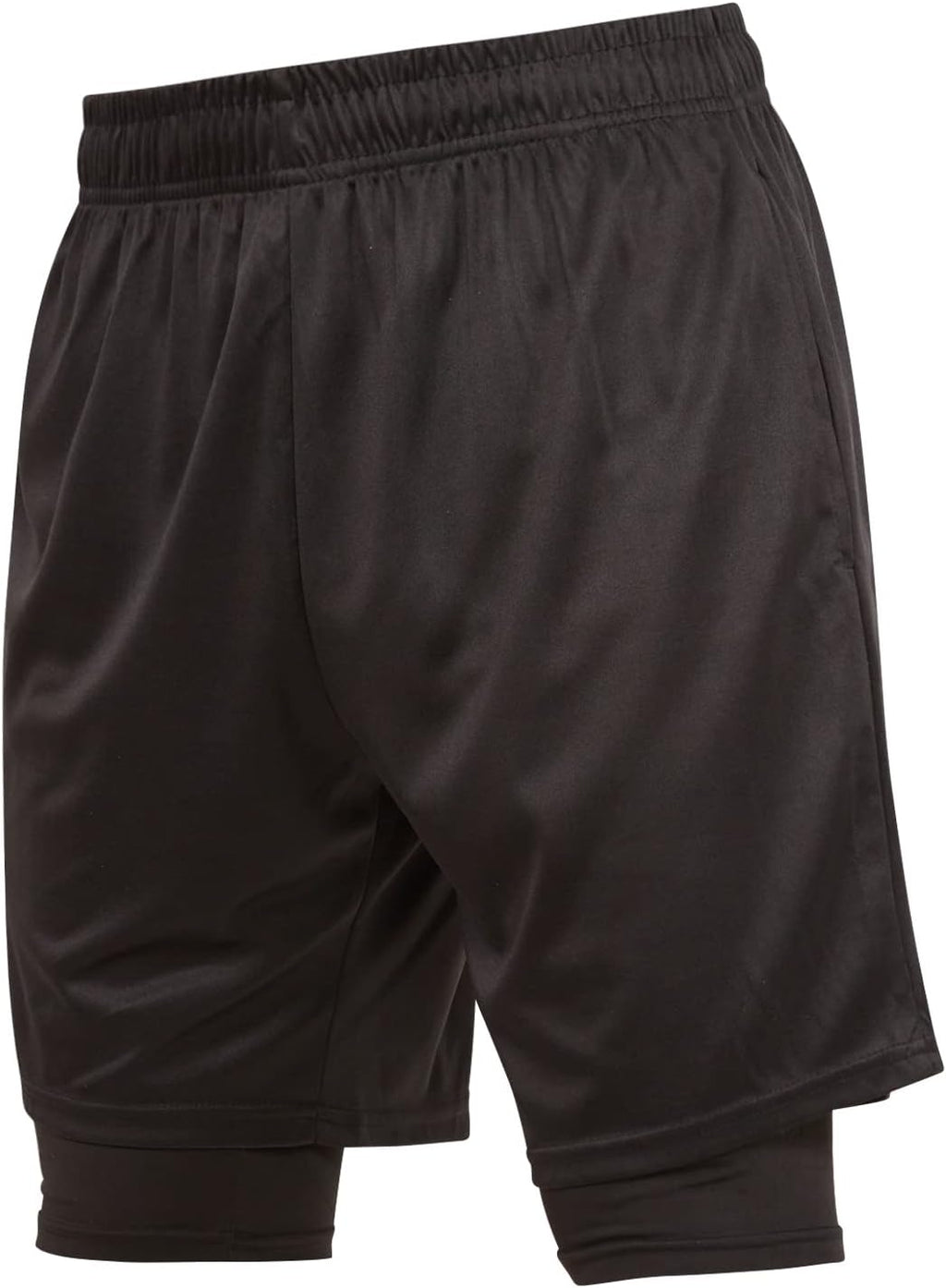 Skiennix Men's 2-in-1 Athletic Running Shorts - Ultra Performance 7-Inch Inseam Gym Wear