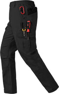 Skiennix Men's Ripstop Waterproof Cargo Pants - Tactical Hiking Pants with 7 Pockets