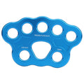 45KN Uniformly Forced Climbing Anchor Connector Rigging Plate 16x10cm 1 PCS for Rigging Systems, Cable Bridge Accessories