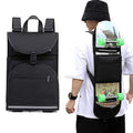 Elolicu Skateboard Backpack Bag, Foldable Carrier Travel Skateboard Bag Regular Skateboard Longboard Bag Adjustable Shoulder Straps for Electric Skateboard Universal Street Trend Girls and Boys