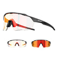 KAPVOE Photochromic Cycling Glasses Men Women Clear Mountain Bike Sunglasses Sports Sunglasses MTB Biking Baseball K91