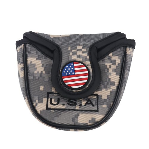 HISTAR USA Golf Green Camouflage Mallet Putter Head Cover for Taylormade Odyssey