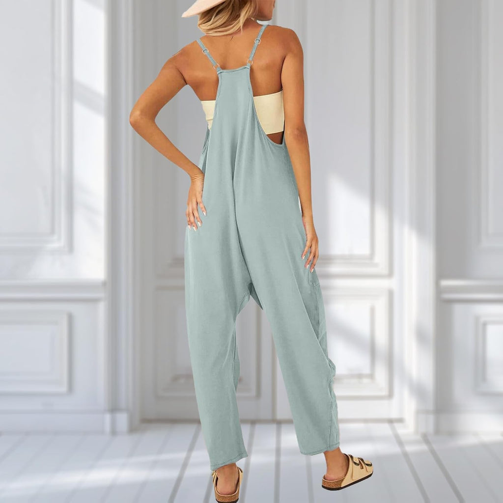 UNIANKIYA One Piece Jumpsuit - Trendy Casual Overalls for Summer Beach Vacations | Stylish Travel Outfit