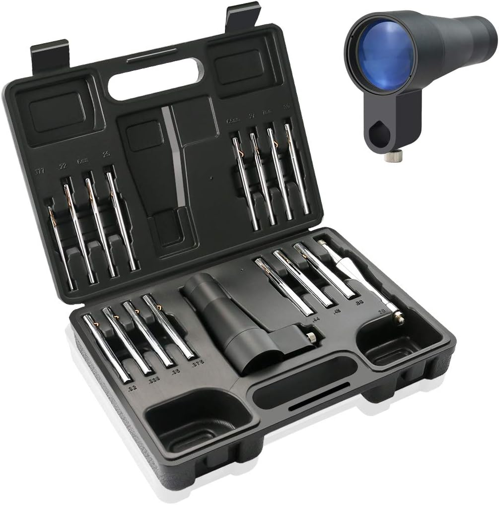 Xaegistac Rifle Scope Boresighter Kit - Precision Bore Sighter with Arbors for Accurate Alignment