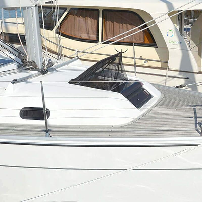 Boat Hatch Bug Screen Throw Over Mosquito Net with Weighted Edge - Medium