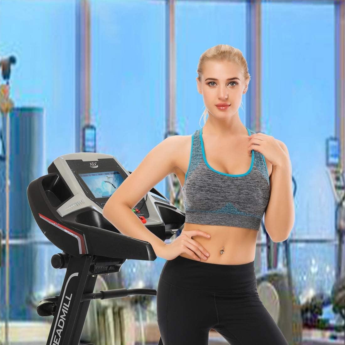TOBWIZU Sports Bras - Medium Support Yoga & Gym Activewear with Convenient Pocket
