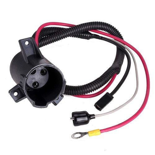10L0L Golf Cart Charger DC Receptacle for Club Car Precedent 2004-up Electric Carts, OEM# 103375501