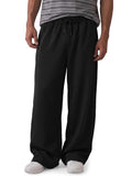 Men's Baggy Sweatpants in Cotton-Blend - Black, Size Medium