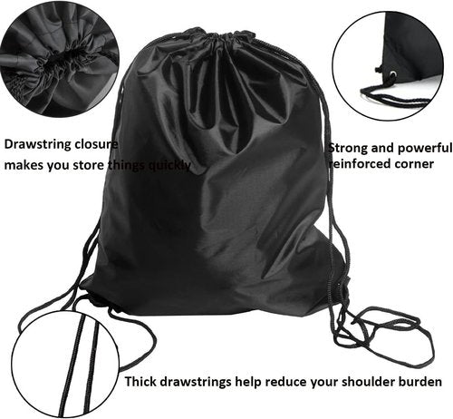 BINGONE Folding Sport Backpack - Versatile Drawstring Bag for Travel & Home Storage