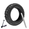 10x2.70-6.5 Solid Tire, 10 inch Tires Replacement, 70/65-6.5 Scooter Tubeless Solid Tire, for Emove Cruiser, Hiboy Max3, Hover-1 Alpha, Evercross H5, Boyueda 5600 Watt Electric Scooter (1 Pack)