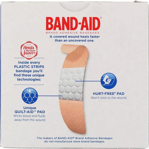 B-A Pl Band-Aid Plastic Comfort Flex - Wide Size 60s for Ultimate Skin Protection
